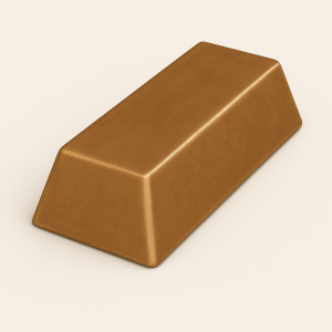 Чушка бронзовая БрА10Ж3Мц2 ГОСТ 614-97 в наличии в Пензе