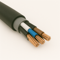 Кабель контрольный алюминиевый АКВБбШв 7х2,5 многожильный круглый