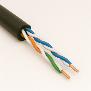 Витая пара F/UTP 5е 4 пары 24 AWG экранированная для внешней прокладки в наличии в Пензе