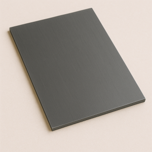Анодированный лист черный зеркальный 0,5х1250х2500 мм в наличии в Пензе