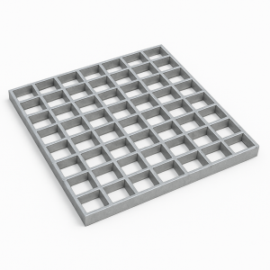 Решетчатый настил P 33х11/30х2 1000х1000 мм в наличии в Пензе