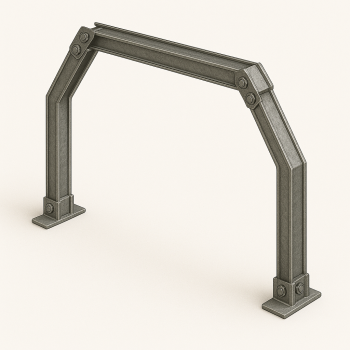 Трапециевидная податливая крепь 3 стойки КМП-Т3 СВП-22 в наличии в Пензе