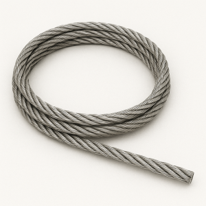 Трос нержавеющий авиационный 5,6 мм ЛК-О 6х19(1+6+12)+1х19(1+6+12) ГОСТ 2172-80 в наличии в Пензе