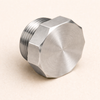 Заглушка под десятигранник AISI 316 2 1/2" НР
