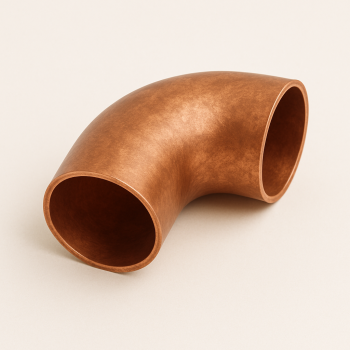 Отвод двухраструбный медный 45° 106 мм М1ф ГОСТ 32590-2013 в наличии в Пензе