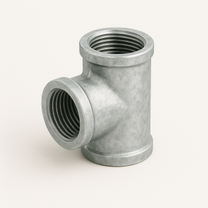 Тройник оцинкованный приварной ДУ 40 в наличии в Пензе