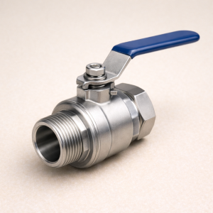 Кран шаровой 3-ходовой AISI 316L 1/2" ВР/ВР/ВР в наличии в Пензе