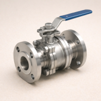 Кран шаровой фланцевый AISI 316 3/4"
