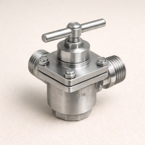 Кран пробковый 3-х ходовой ВР/ВР/ВР AISI 304 DN 1 1/2" в наличии в Пензе